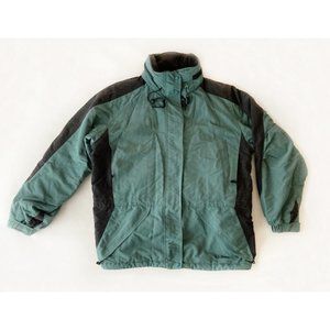 LL Bean Womens Vintage Green Thinsulate Winter Jacket Reg Extra Large